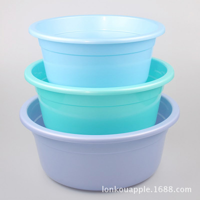 加厚塑料臉盆，品質(zhì)生活新選擇！可印LOGO，盡顯品牌風(fēng)采